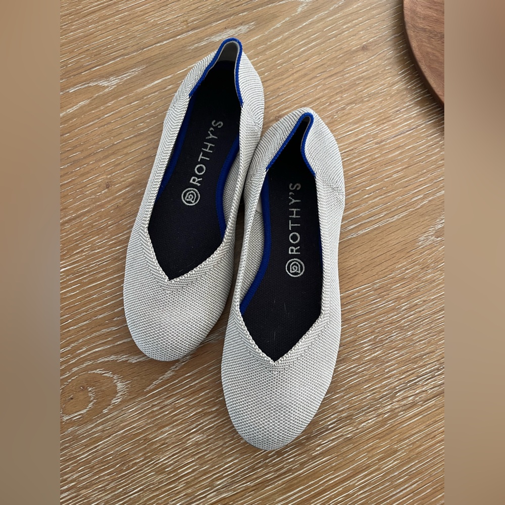 Rothy’s Grey Flats 8.5